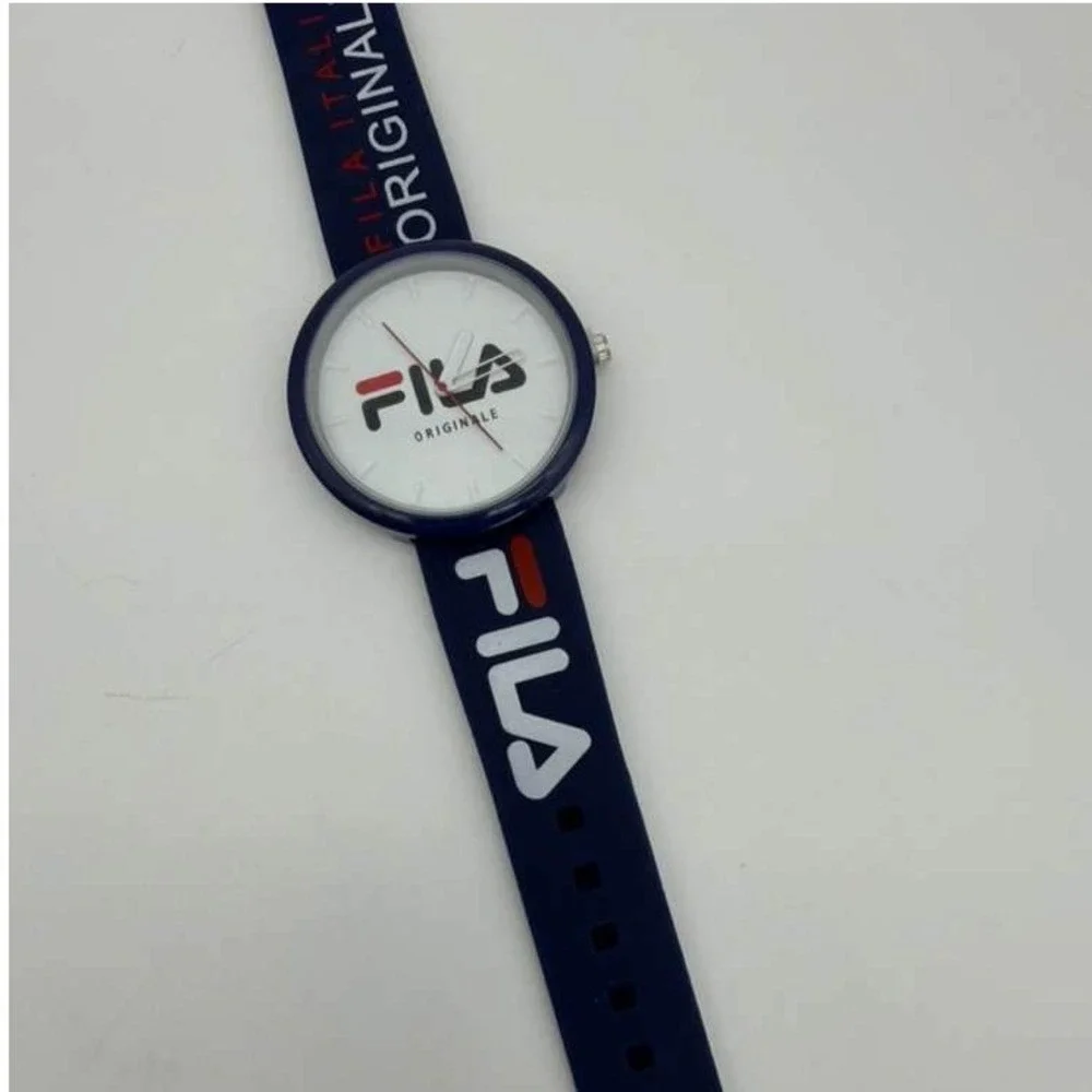 FILA Sport Style Wristwatch – All Blue with‎ Rubber Strap – Brand New